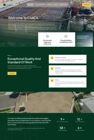 Civil Construction website Tweed Heads